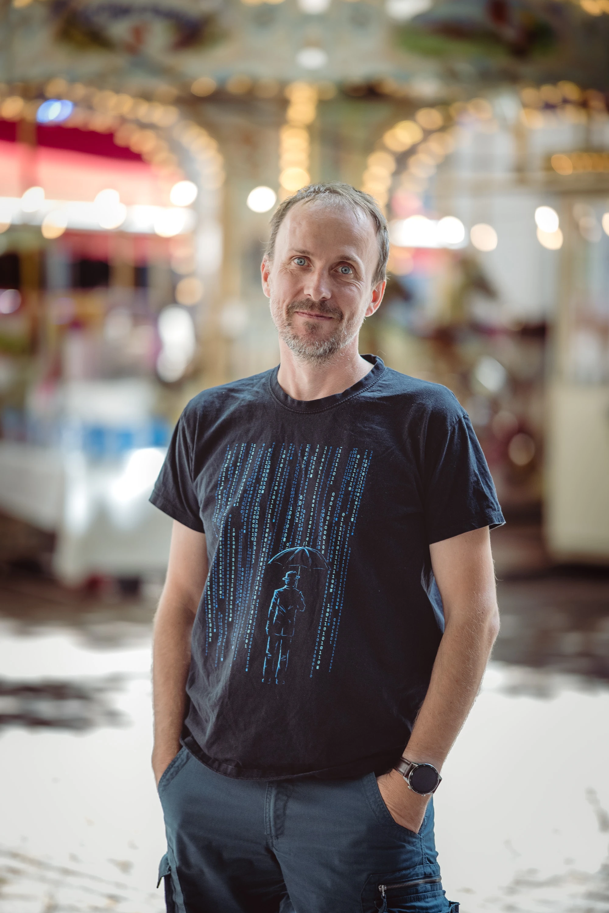 Portrait homme extérieur lumière naturelle