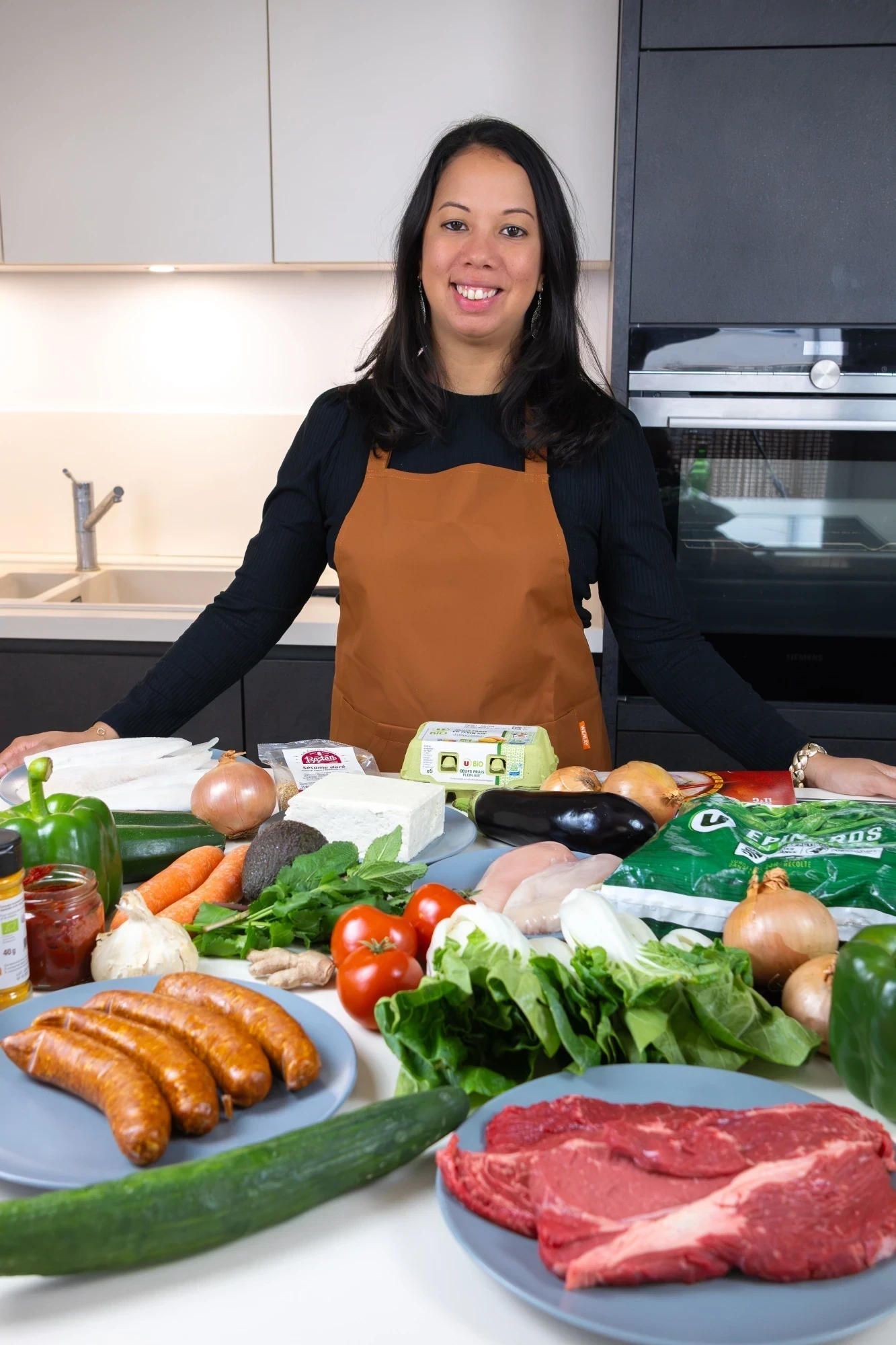 Portraits femme cuisine